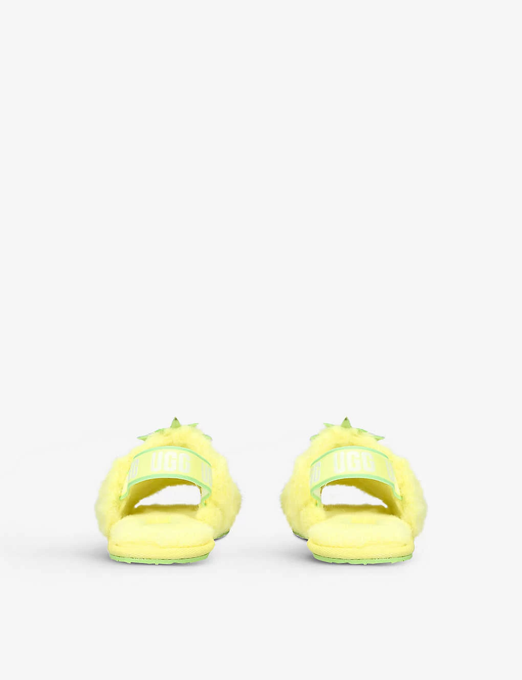 Ugg Fluff Yeah Pineapple Recycled-polyester Sandals 2-7 Years 6 Ugg Fluff Yeah Pineapple Recycled-polyester Sandals 2-7 Years - Image 4
