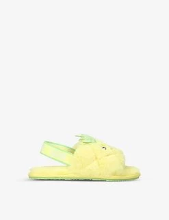Ugg Fluff Yeah Pineapple Recycled-polyester Sandals 2-7 Years