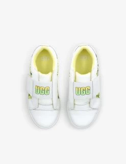 Ugg Rennon Pineapple Low-top Leather Trainers 2-7 Years 7 Ugg Rennon Pineapple Low-top Leather Trainers 2-7 Years -Ugg R04120215 YELLOW ALT01