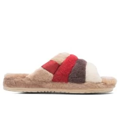 Ugg Fluff You Stripes - Chestnut Multi