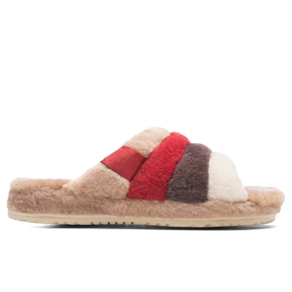Ugg Fluff You Stripes - Chestnut Multi 3 Ugg Fluff You Stripes - Chestnut Multi