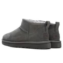 Ugg Women's Classic Ultra Mini Boot - Grey 8 Ugg Women's Classic Ultra Mini Boot - Grey -Ugg UGG Women s Classic Ultra Mini Boot Grey 1116109 GREY 11 29 2021 01 3
