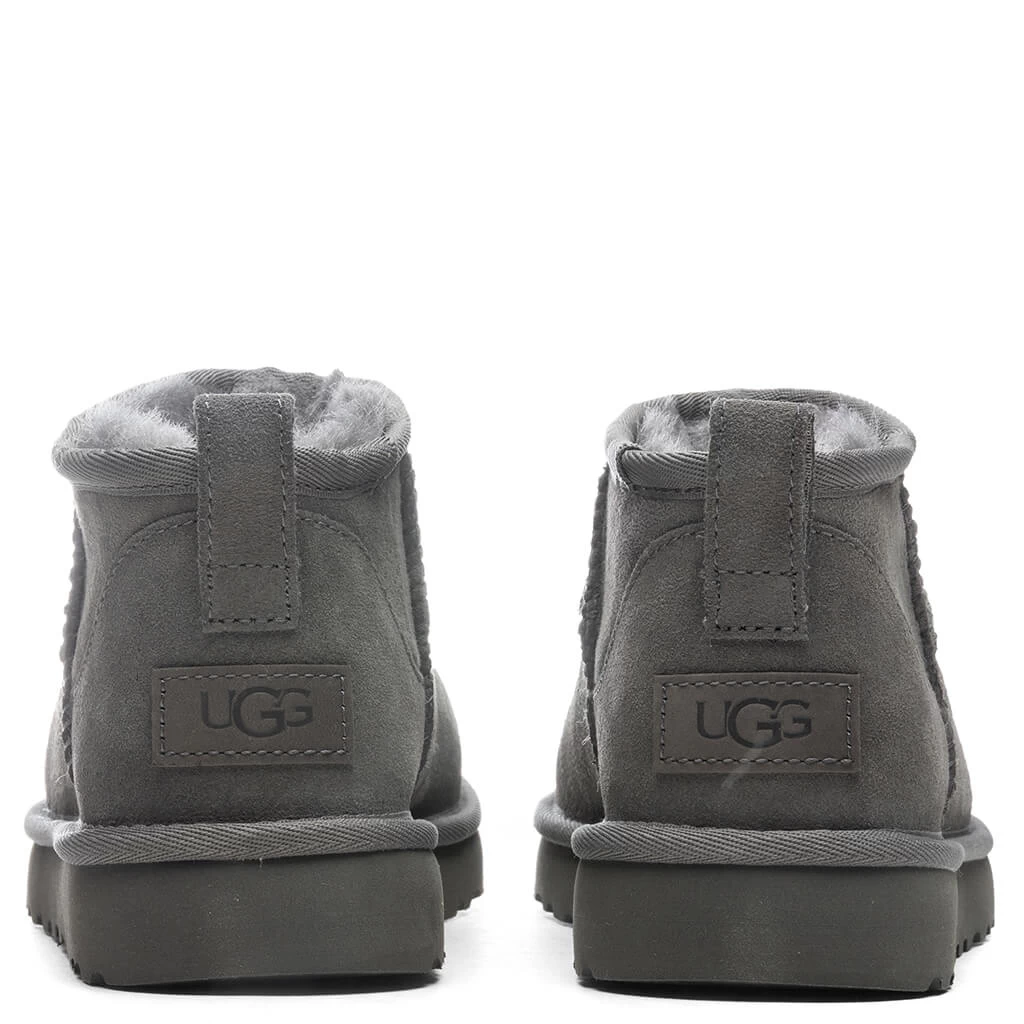Ugg Women's Classic Ultra Mini Boot - Grey 6 Ugg Women's Classic Ultra Mini Boot - Grey - Image 4