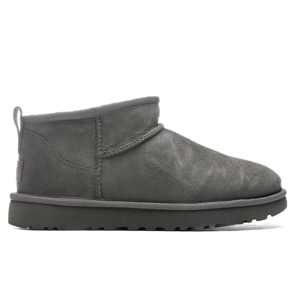 Ugg Women's Classic Ultra Mini Boot - Grey 3 Ugg Women's Classic Ultra Mini Boot - Grey