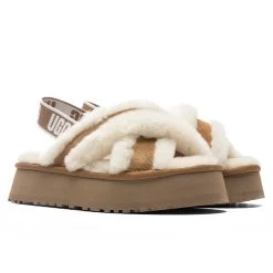 Ugg Women's Disco Cross Slide - Chestnut -Ugg UGG Women s Disco Cross Slide Chestnut 1121550 CHE 01 23 2022 01 2