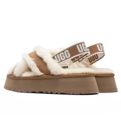 Ugg Women's Disco Cross Slide - Chestnut -Ugg UGG Women s Disco Cross Slide Chestnut 1121550 CHE 01 23 2022 01 3