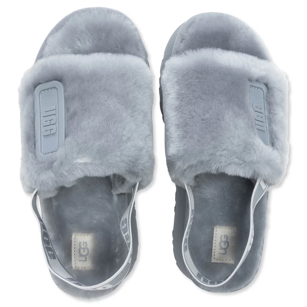 Ugg Women's Disco Slide - Ash Fog 6 Ugg Women's Disco Slide - Ash Fog - Image 4