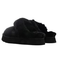 Ugg Women's Disquette Slipper - Black -Ugg UGG Women s Disquette Slipper Black 1122550 BLK 11 16 2021 01 3