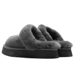 Ugg Women's Disquette Slipper - Charcoal -Ugg UGG Women s Disquette Slipper Charcoal 1122550 CHRC 11 05 2021 01 3