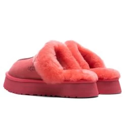 Ugg Women's Disquette Slipper - Hibiscus Pink -Ugg UGG Women s Disquette Slipper Hibiscus Pink 1122550 HSPK 11 06 2021 01 3