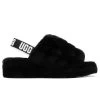 Ugg Women's Fluff Yeah Slide - Black -Ugg UGG Women s Fluff Yeah Slide Black 1095119 BLK 12 05 2020 01