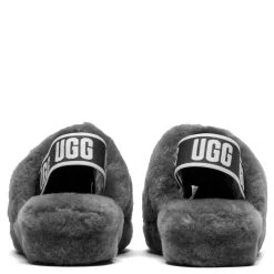 Ugg Women's Fluff Yeah Slide - Charcoal 9 Ugg Women's Fluff Yeah Slide - Charcoal -Ugg UGG Women s Fluff Yeah Slide Charcoal 1095119 CHRC 03