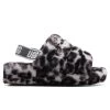 Ugg Women's Fluff Yeah Slide Panther Print - Stormy Grey 2 Ugg Women's Fluff Yeah Slide Panther Print - Stormy Grey -Ugg UGG Women s Fluff Yeah Slide Panther Print Stormy Grey 1120903 SYGR 11 06 2021 01
