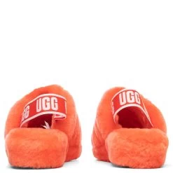Ugg Women's Fluff Yeah Slide - Red Currant -Ugg UGG Women s Fluff Yeah Slide Red Currant 1095119 RCRR 02 27 2021 01 6