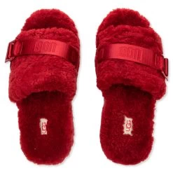Ugg Women's Fluffita Slipper - Ribbon Red -Ugg UGG Women s Fluffita Slipper Ribbon Red 1113475 RBRD 11 29 2021 01 4