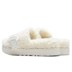 Ugg Women's Fluffita Slipper - White -Ugg UGG Women s Fluffita Slipper White 1113475 WHT 01 03 2022 01 2