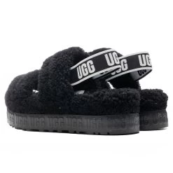 Ugg Women's Oh Fluffita - Black -Ugg UGG Women s Oh Fluffita Black 1120876 BLK 06 19 22 Feature JORDAN 3