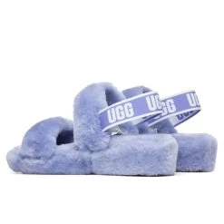 Ugg Women's Oh Yeah Slide - Cornflower -Ugg UGG Women s Oh Yeah Slide Cornflower 1107953 CORN 02 27 2021 01 3