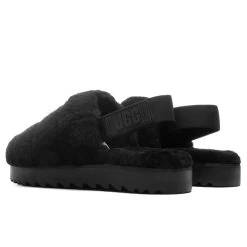 Ugg Women's Super Fluff Slipper - Black -Ugg UGG Women s Super Fluff Slipper Black 1121751 BLK 11 06 2021 01 3