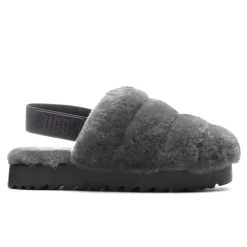 Ugg Women's Super Fluff Slipper - Charcoal