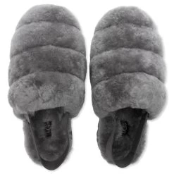 Ugg Women's Super Fluff Slipper - Charcoal -Ugg UGG Women s Super Fluff Slipper Charcoal 1121751 CHRC 11 06 2021 01 6