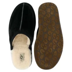 Ugg Mens Scuff Sheepskin Slipper - Black -Ugg https3A2F2Fwww.softmoc.com2FItems2Fimages2F1101111 BLK XX3.jpg 640x