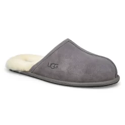 Ugg Mens Scuff Sheepskin Slipper -Dark Grey