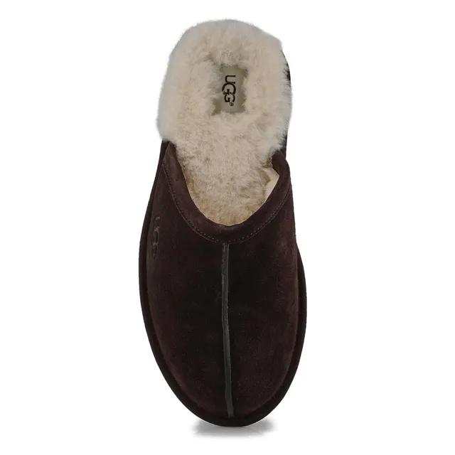 Ugg Mens Scuff Sheepskin Slipper - Espresso 4 Ugg Mens Scuff Sheepskin Slipper - Espresso - Image 2