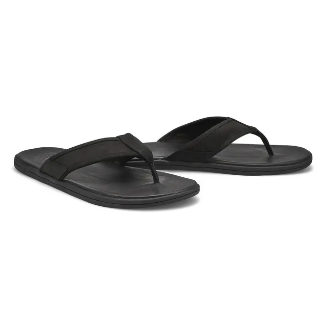 Ugg Mens Seaside Flip Thong Sandal - Black 6 Ugg Mens Seaside Flip Thong Sandal - Black - Image 4
