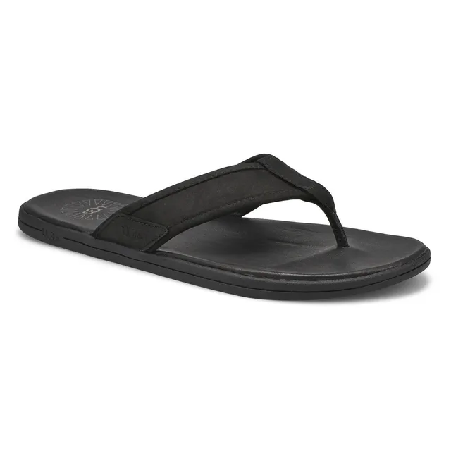 Ugg Mens Seaside Flip Thong Sandal - Black 3 Ugg Mens Seaside Flip Thong Sandal - Black