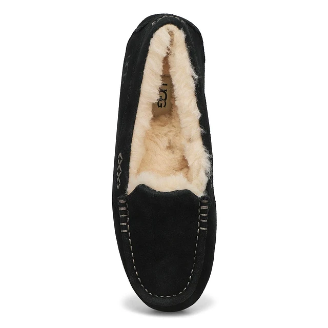 Ugg Womens Ansley Moccasin - Black 4 Ugg Womens Ansley Moccasin - Black - Image 2