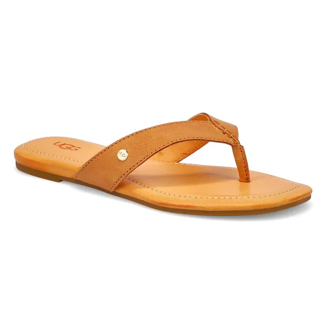 Ugg Womens Tuolumne Thong Sandal - Almond 3 Ugg Womens Tuolumne Thong Sandal - Almond
