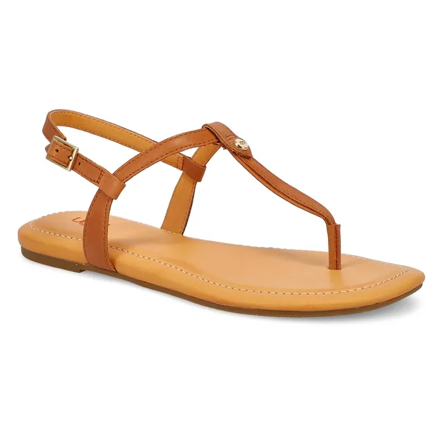 Ugg Womens Madeena Thong Sandal - Tan 3 Ugg Womens Madeena Thong Sandal - Tan