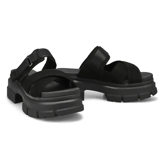 Ugg Womens Ashton Casual Slide Sandal - Black 6 Ugg Womens Ashton Casual Slide Sandal - Black - Image 4
