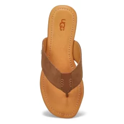 Ugg Womens Carey Flip Thong Sandal - Chestnut -Ugg https3A2F2Fwww.softmoc.com2FItems2Fimages2F1139051 CHE XX2.jpg 640x