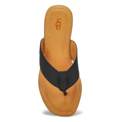 Ugg Womens Carey Flip Thong Sandal - Black 7 Ugg Womens Carey Flip Thong Sandal - Black -Ugg https3A2F2Fwww.softmoc.com2FItems2Fimages2F1142177 BLK XX2.jpg 640x