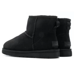 Ugg Women's Classic Mini II Boot - Black -Ugg ugg womens classic mini ii boot black 3
